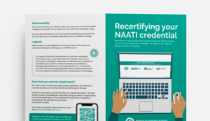 Recertifying your NAATI credential