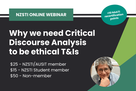 Why we need Critical Discourse Analysis to be ethical T&Is